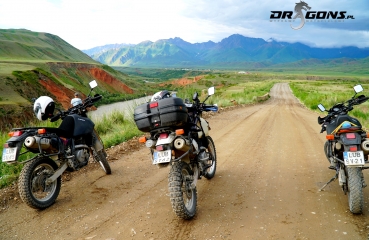 motocykle transport kirgizja tadżykistan